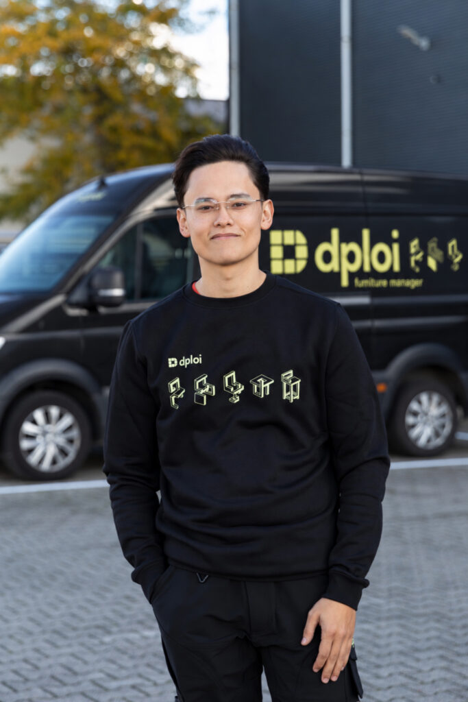 Portret van Jethro van Team Dploi
